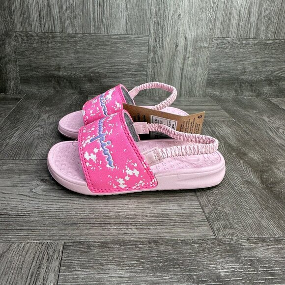 Champion Super Slide Splash Toddler size 7 Hot Pink Slingback Sandals - Picture 5 of 8
